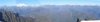 Panorama catena delle alpi