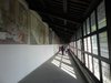 Corridoio delle stimmate con gli affreschi